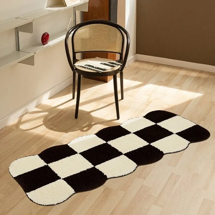 Square Checkers Mat