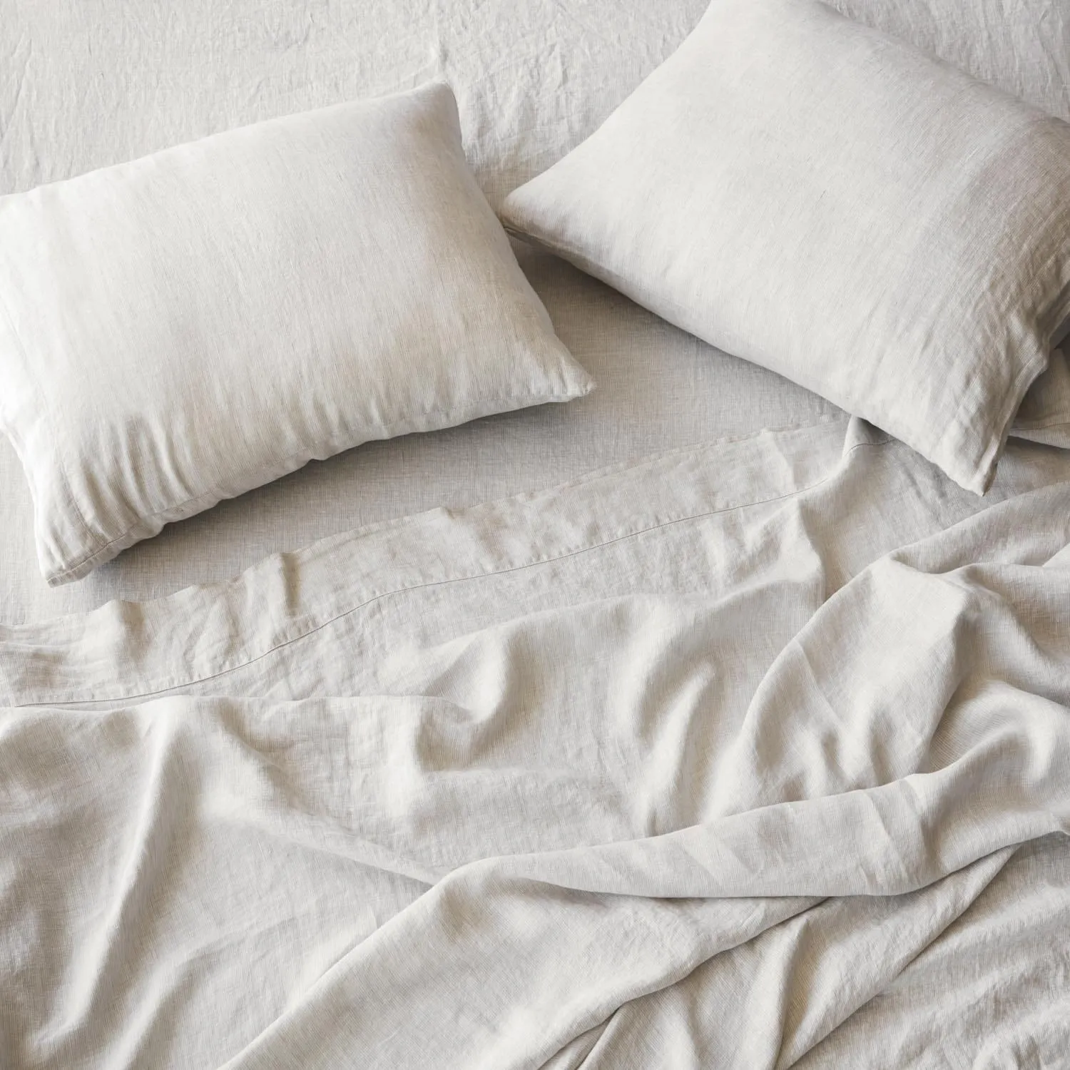 Stonewashed Linen Pillowcases