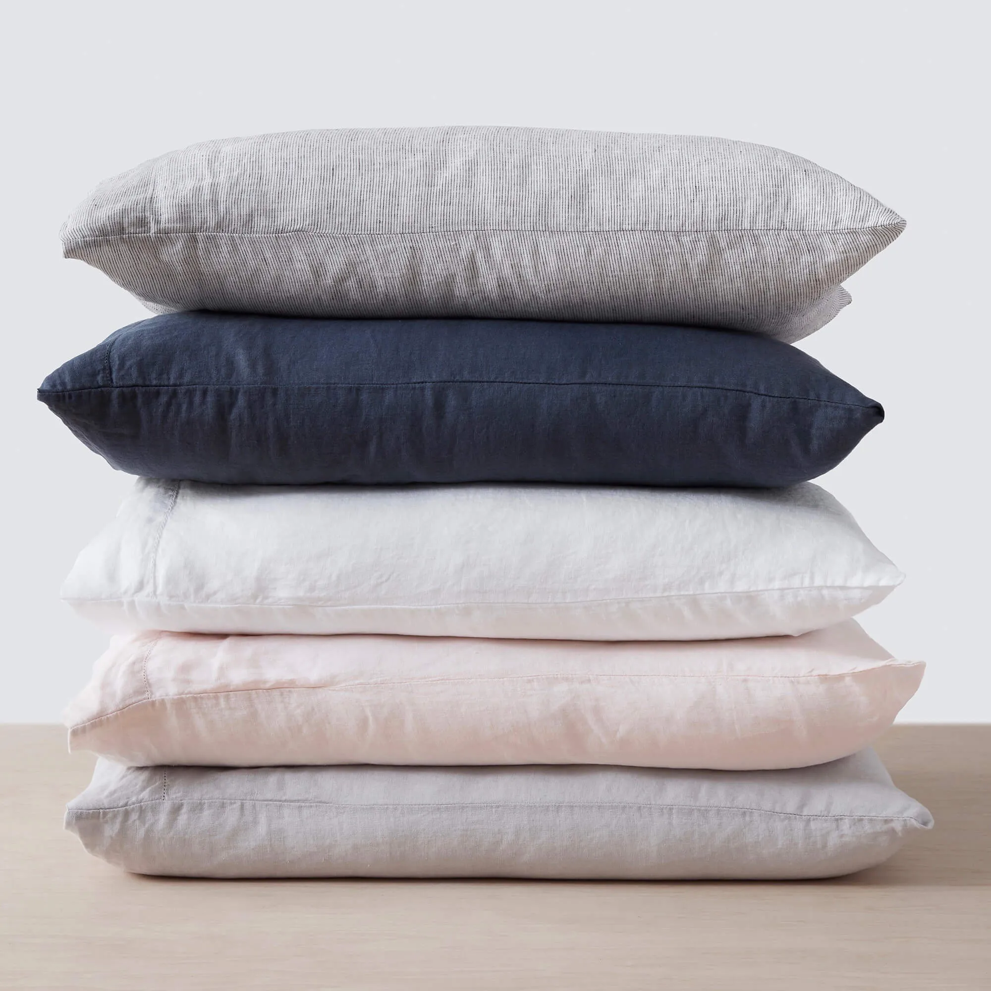 Stonewashed Linen Pillowcases