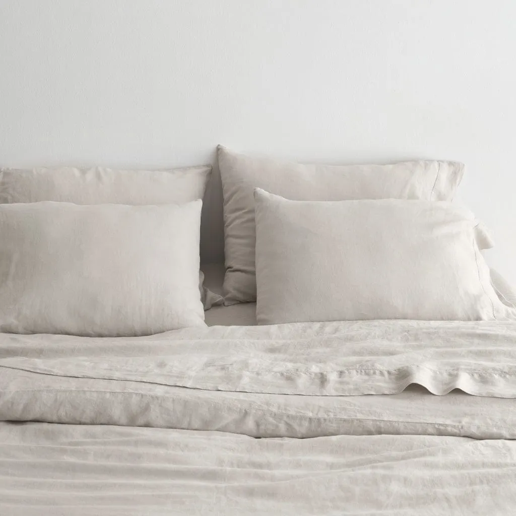 Stonewashed Linen Pillowcases