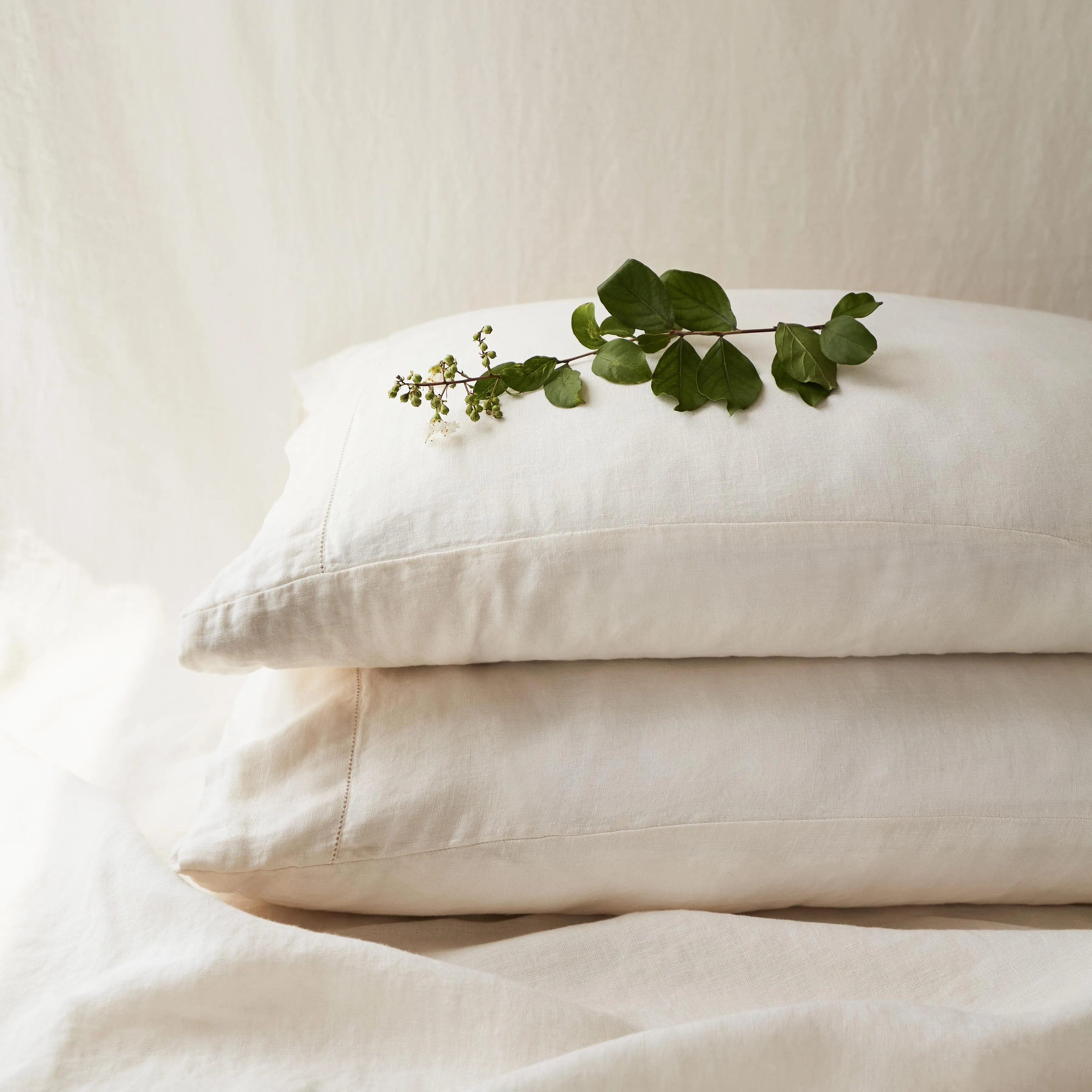 Stonewashed Linen Pillowcases