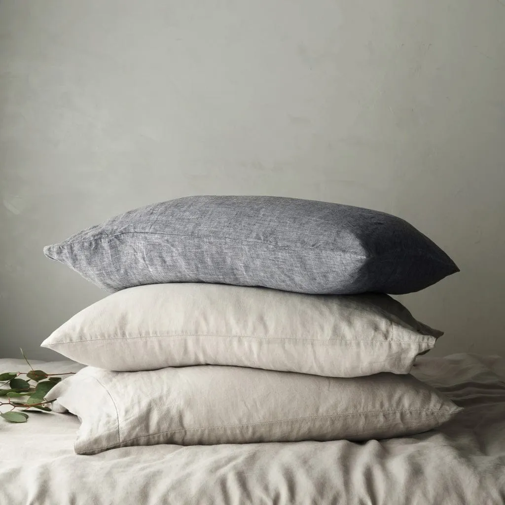 Stonewashed Linen Pillowcases