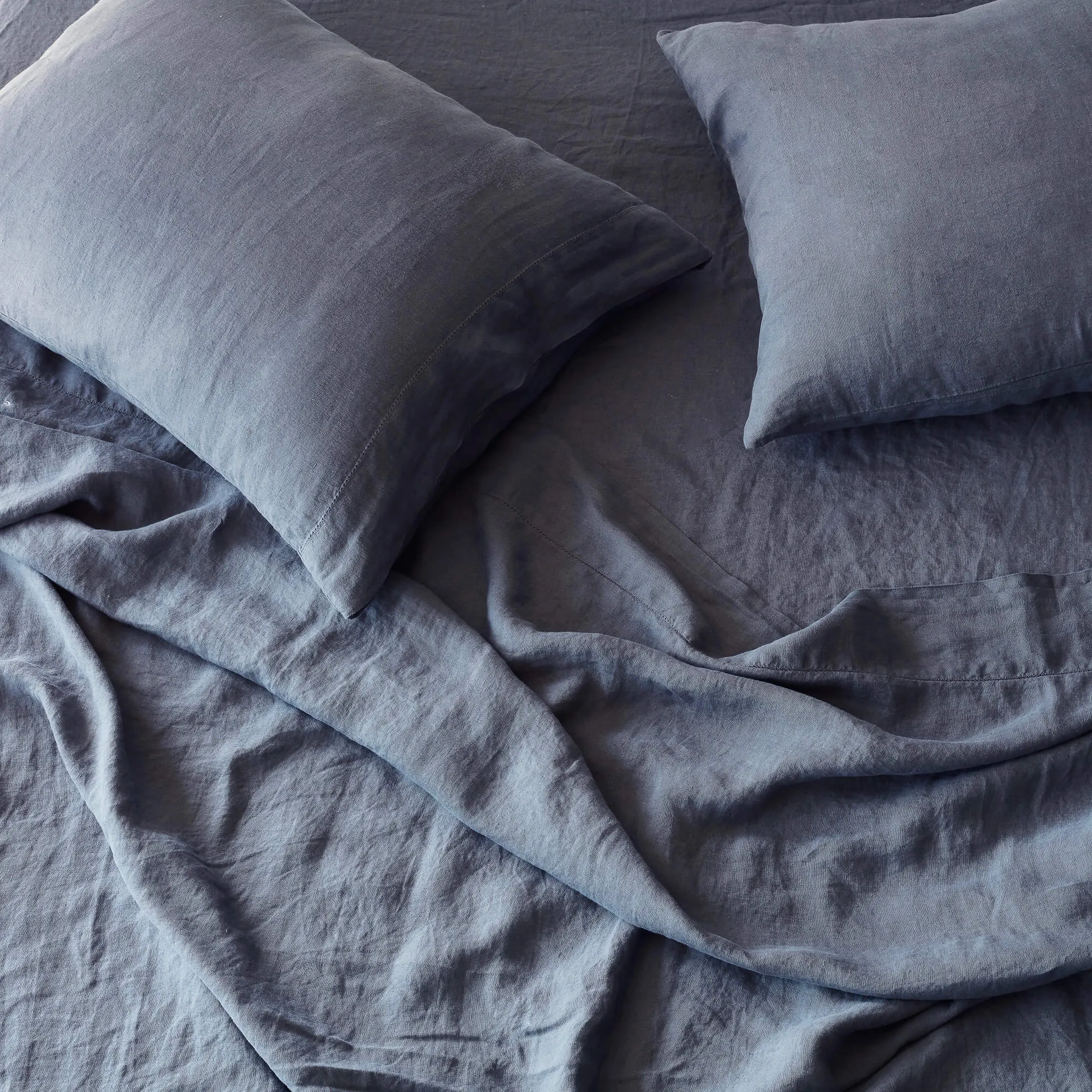 Stonewashed Linen Pillowcases