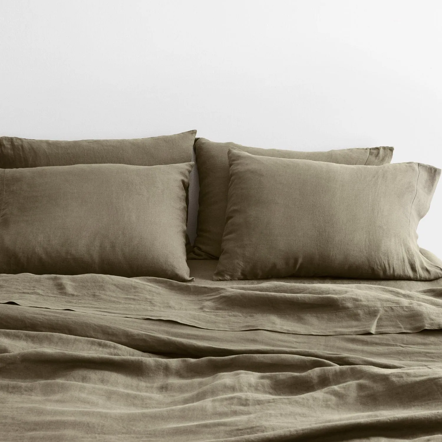 Stonewashed Linen Pillowcases