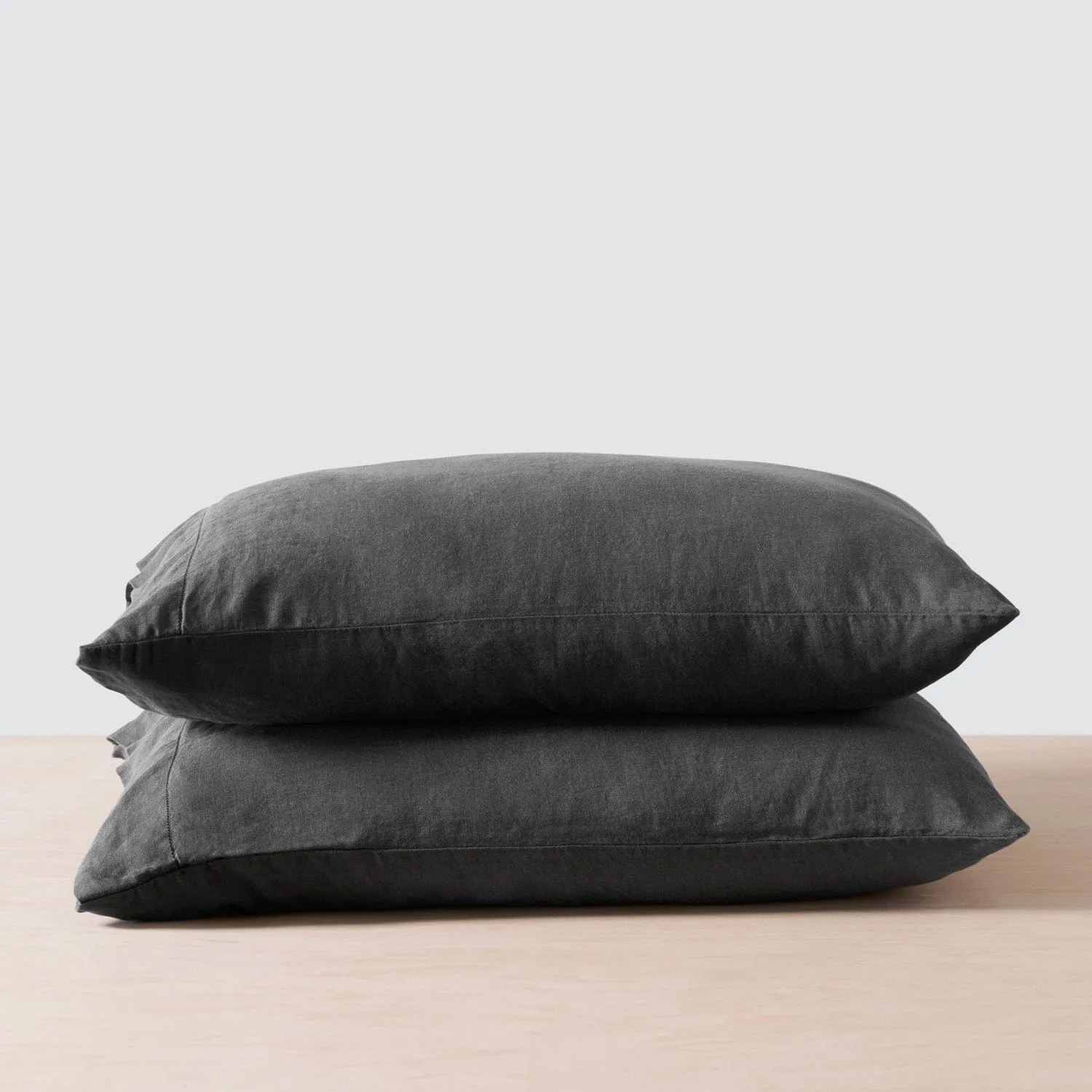 Stonewashed Linen Pillowcases