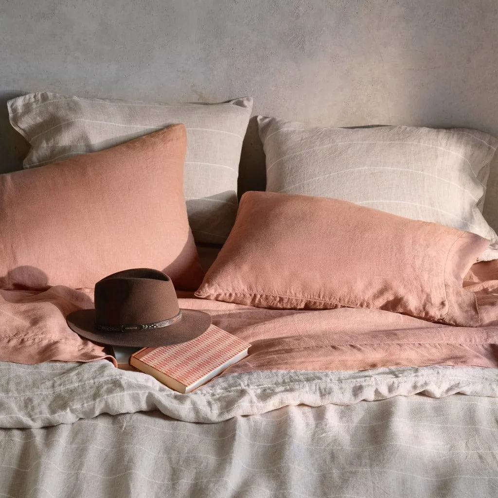 Stonewashed Linen Pillowcases