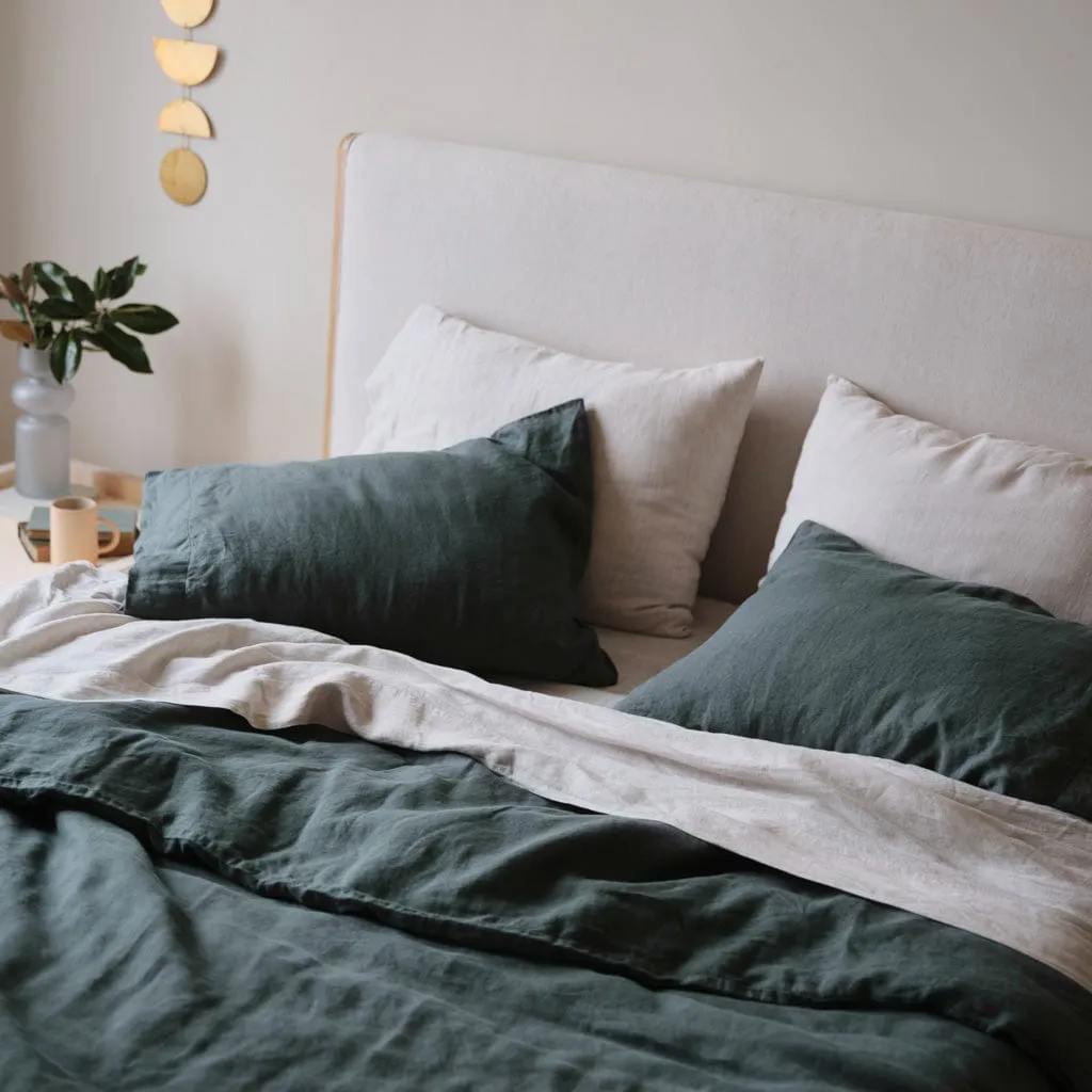 Stonewashed Linen Pillowcases