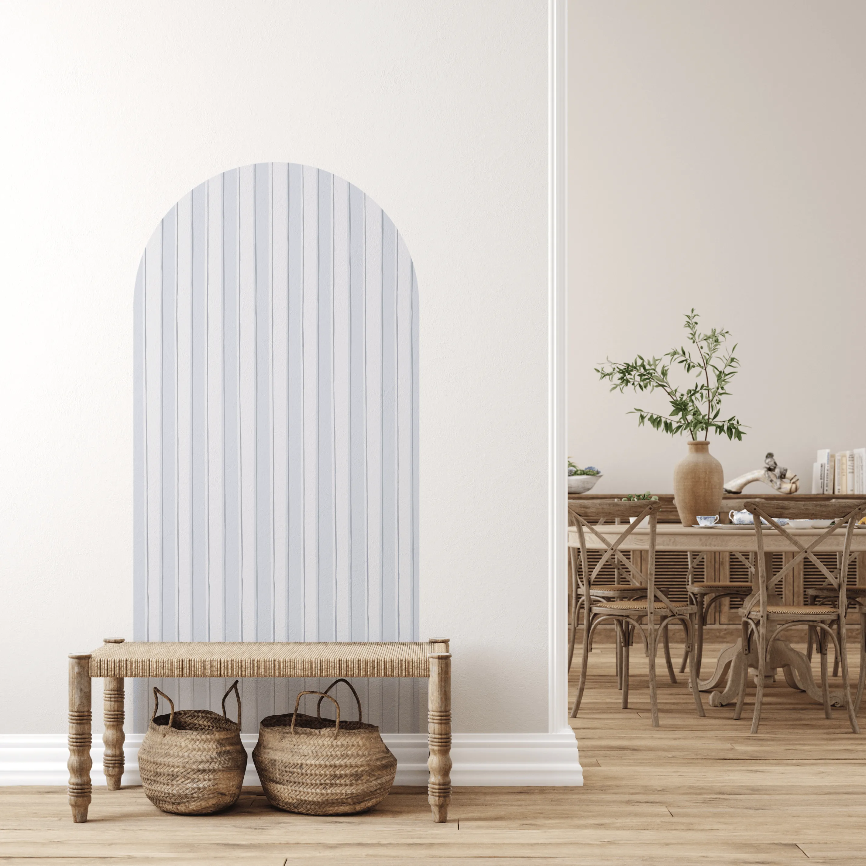 Stripey Arch Fabric Decal by Houseofchais x Urban Li'l