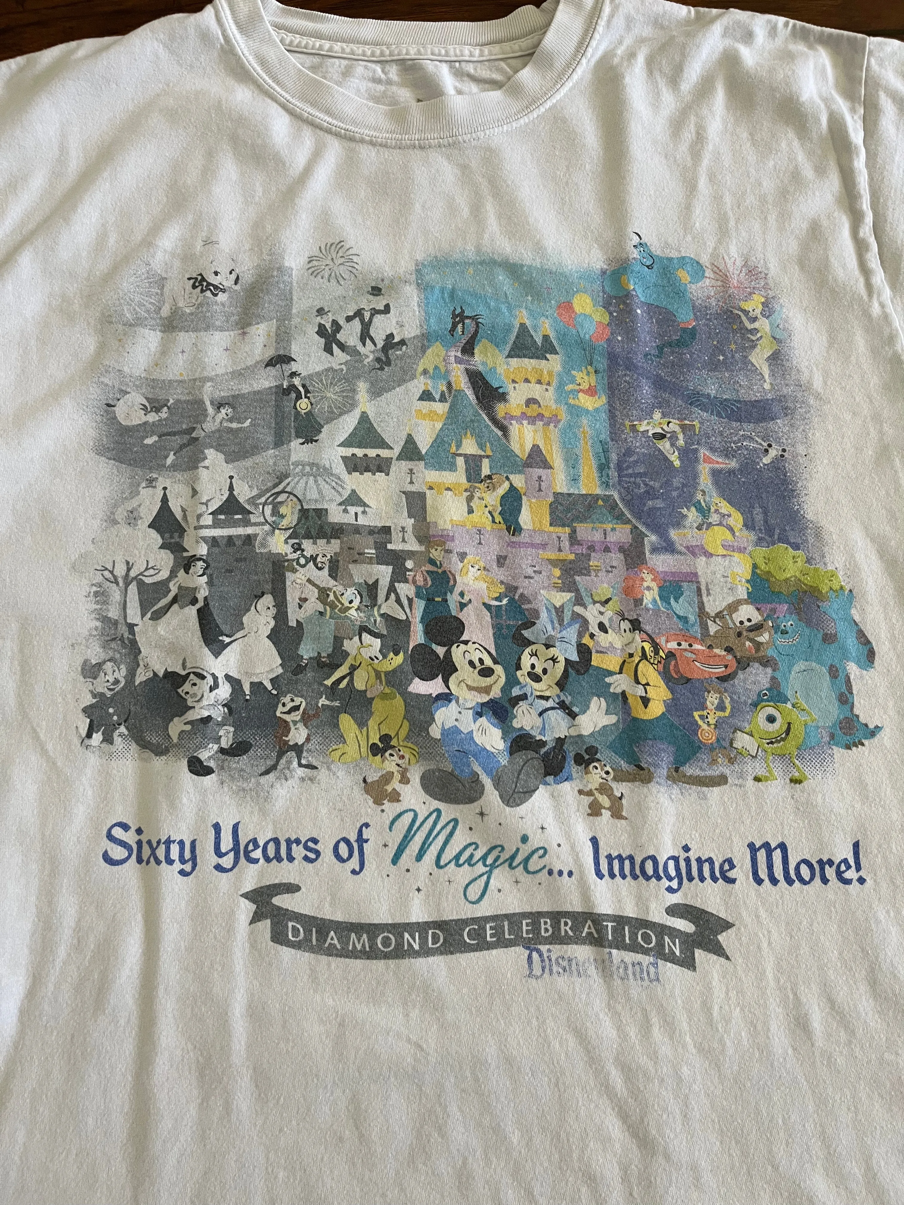 Vintage (New-Age) Disneyland Diamond Celebration Tee