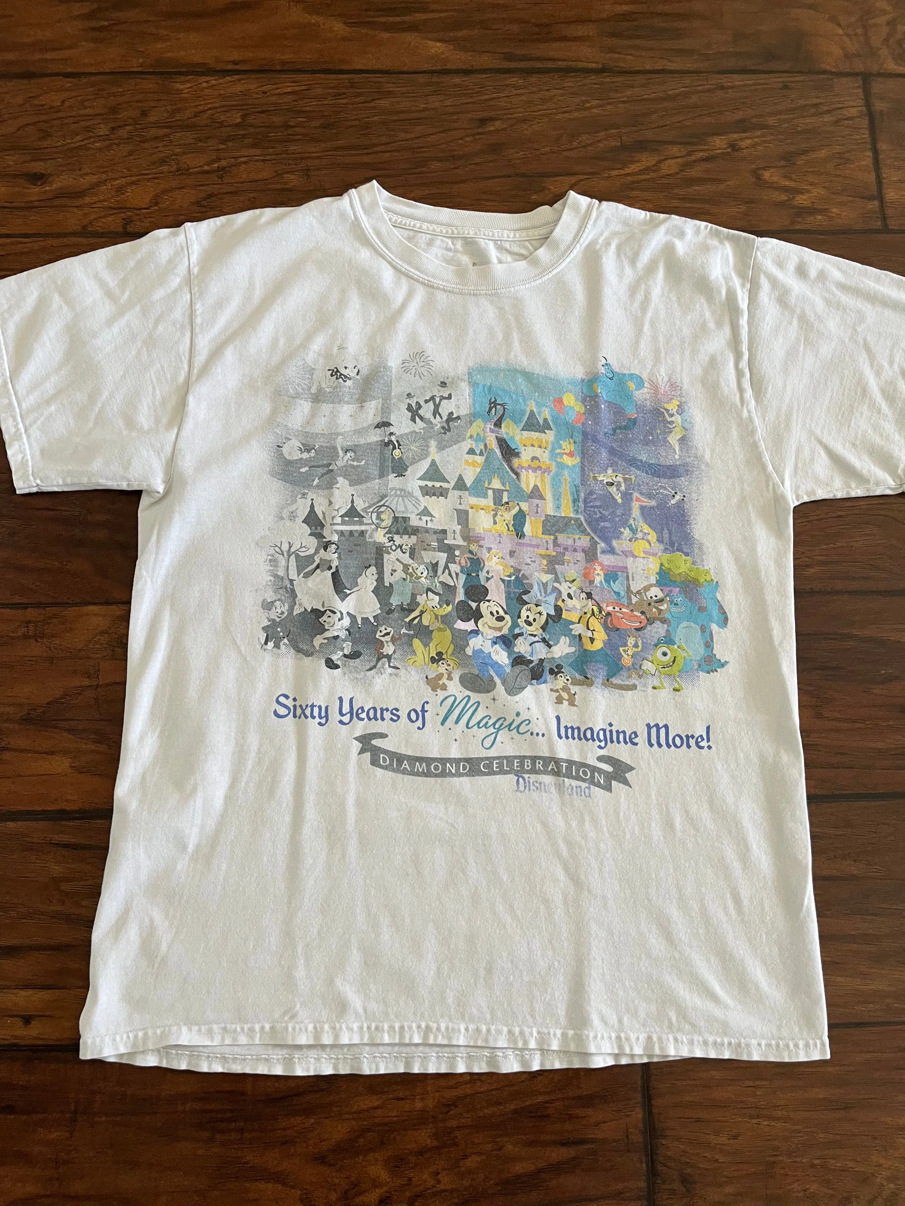 Vintage (New-Age) Disneyland Diamond Celebration Tee