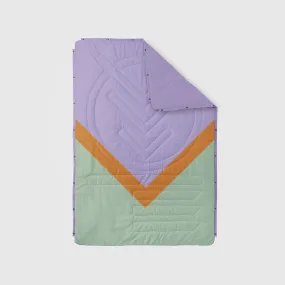 VOITED Recycled Ripstop Outdoor Camping Blanket - Spring Break/Digital Lavender