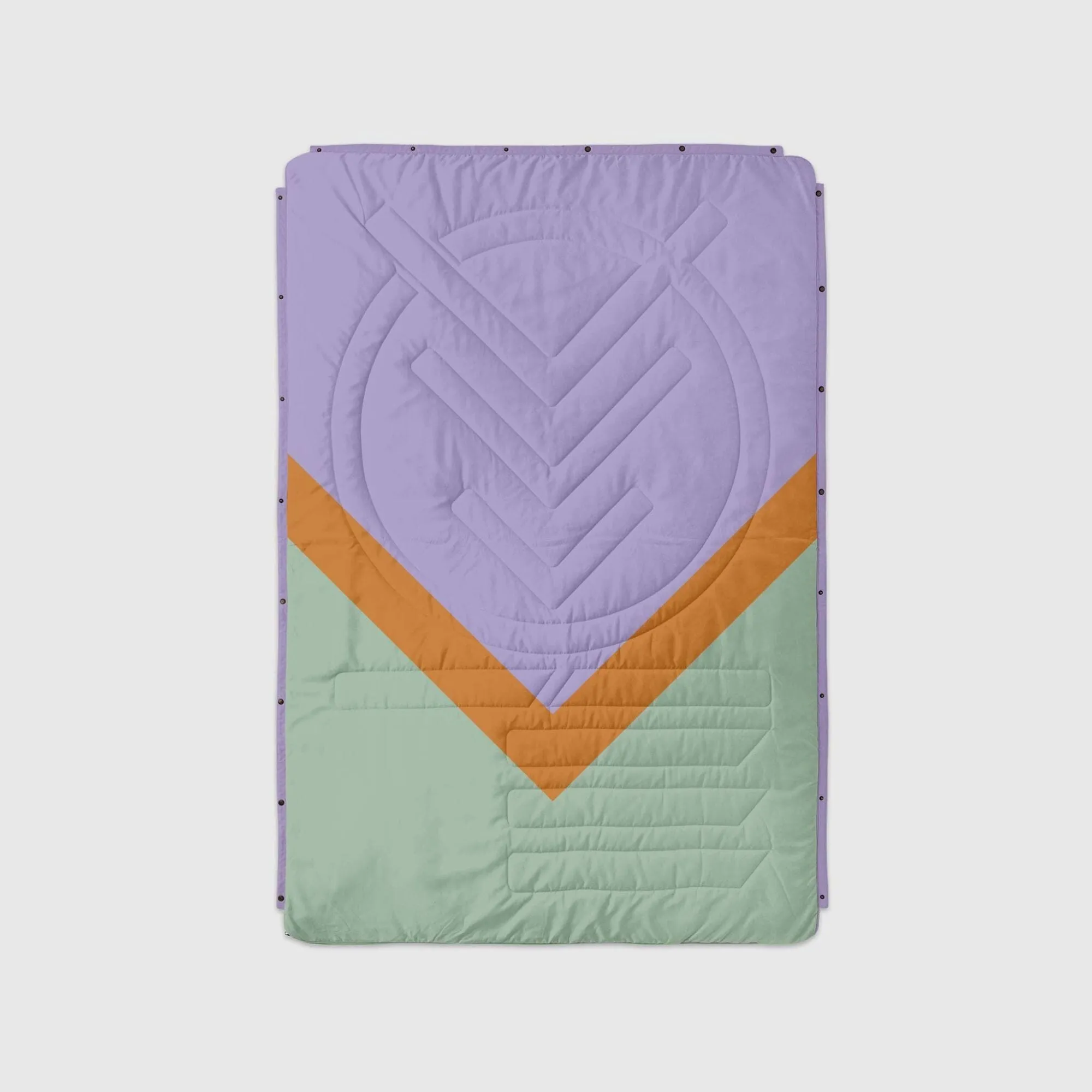 VOITED Recycled Ripstop Outdoor Camping Blanket - Spring Break/Digital Lavender