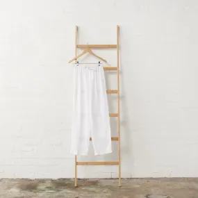 White Linen Pyjama Pant