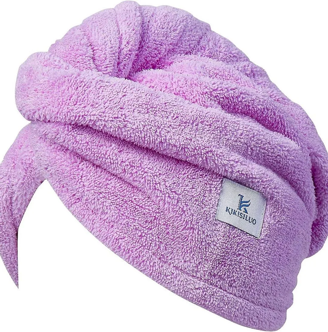 Women High Quality Fast Absorbant 100% Cotton Shower Turban MircoFiber