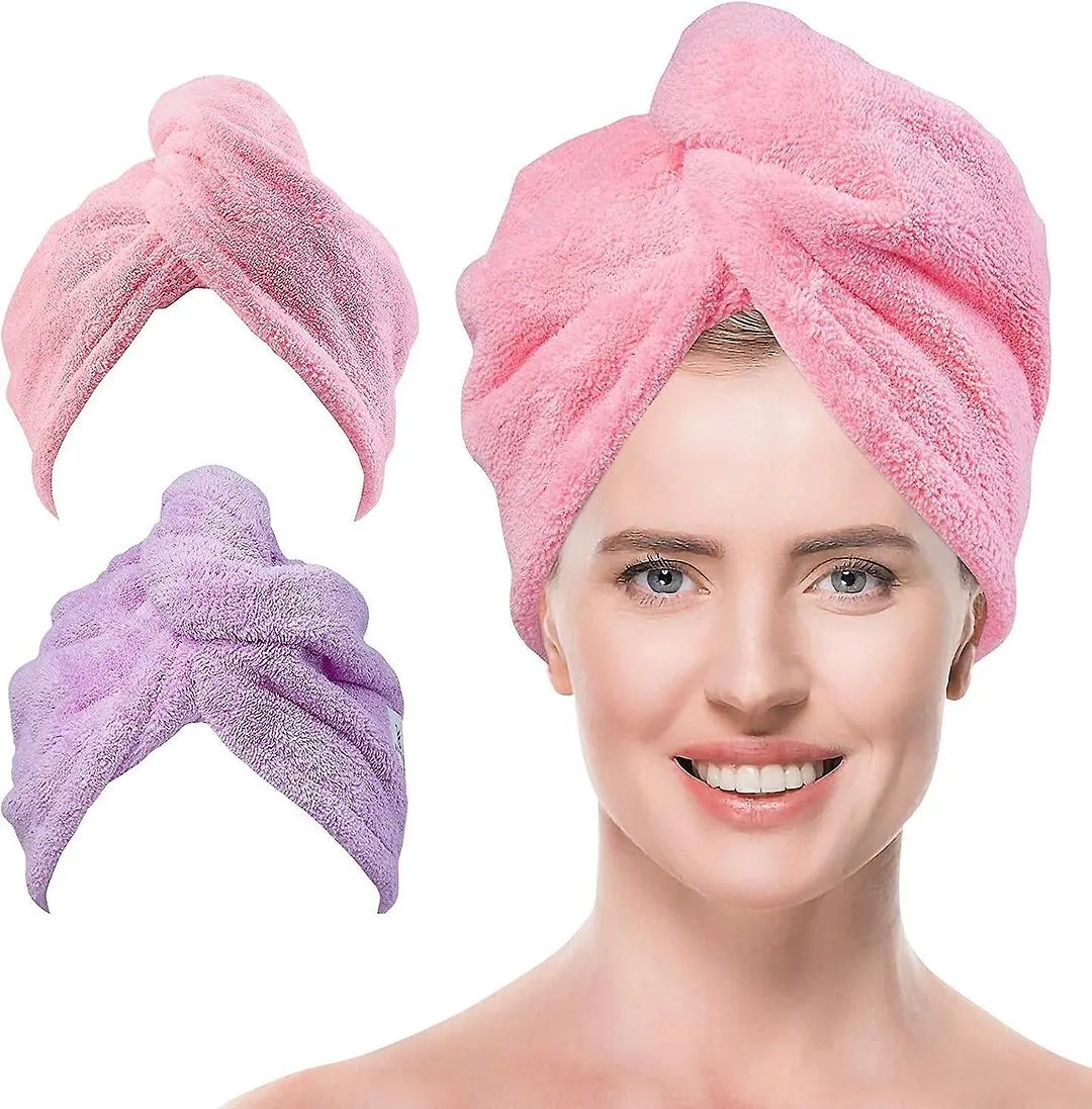 Women High Quality Fast Absorbant 100% Cotton Shower Turban MircoFiber