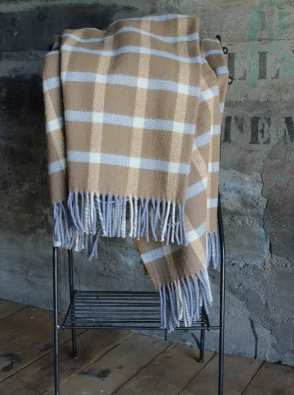 Wool Blanket Small Check/Twill (Other Colour Options)